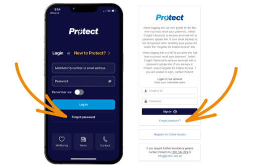 Have you logged in to use online services before?